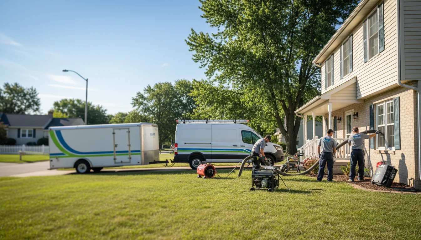Flooded Basement Restoration And Cleanup With Repair in Ong, NE near me